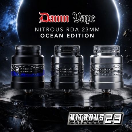 Nitrous RDA 23mm Ocean Edition Damn Vape Nitrous RDA 23mm Ocean Edition Damn Vape