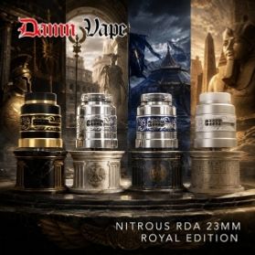 Nitrous RDA 23mm Royal Edition Damn Vape Nitrous RDA 23mm Royal Edition Damn Vape