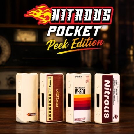 Nitrous Pocket Peek Edition 80W Mechvape Nitrous Nitrous Pocket Peek Edition 80W Mechvape Nitrous