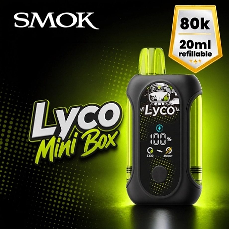 Cigarette electronique Lyco Mini Box 80K - Smok Cigarette electronique Lyco Mini Box 80K - Smok