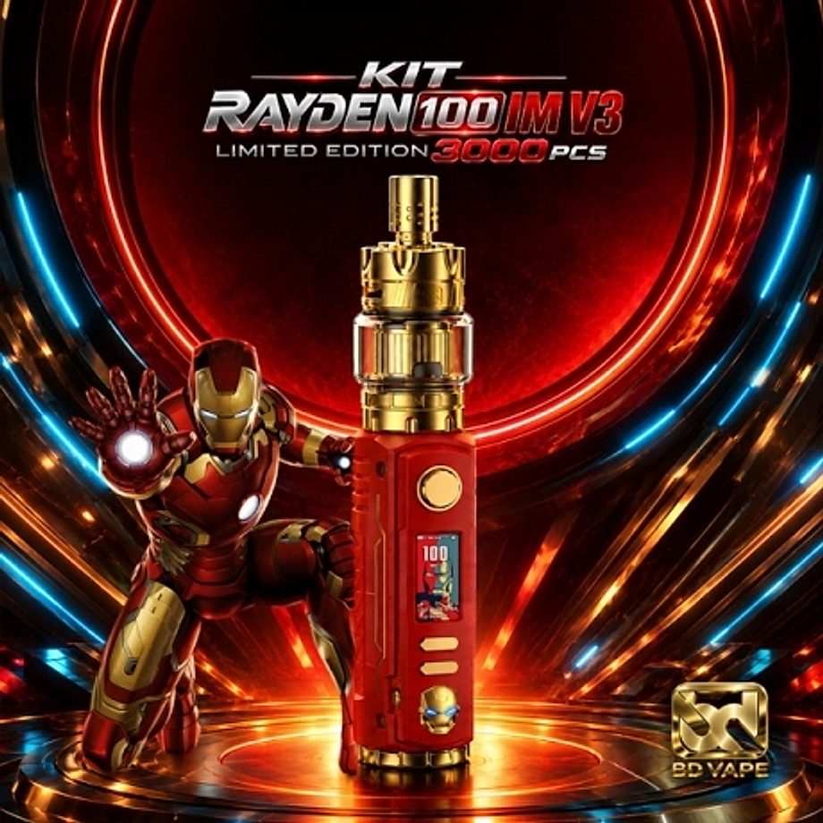 Kit Rayden 100 V3.0 IM Limited Edition BD Vape Kit Rayden 100 V3.0 IM Limited Edition BD Vape