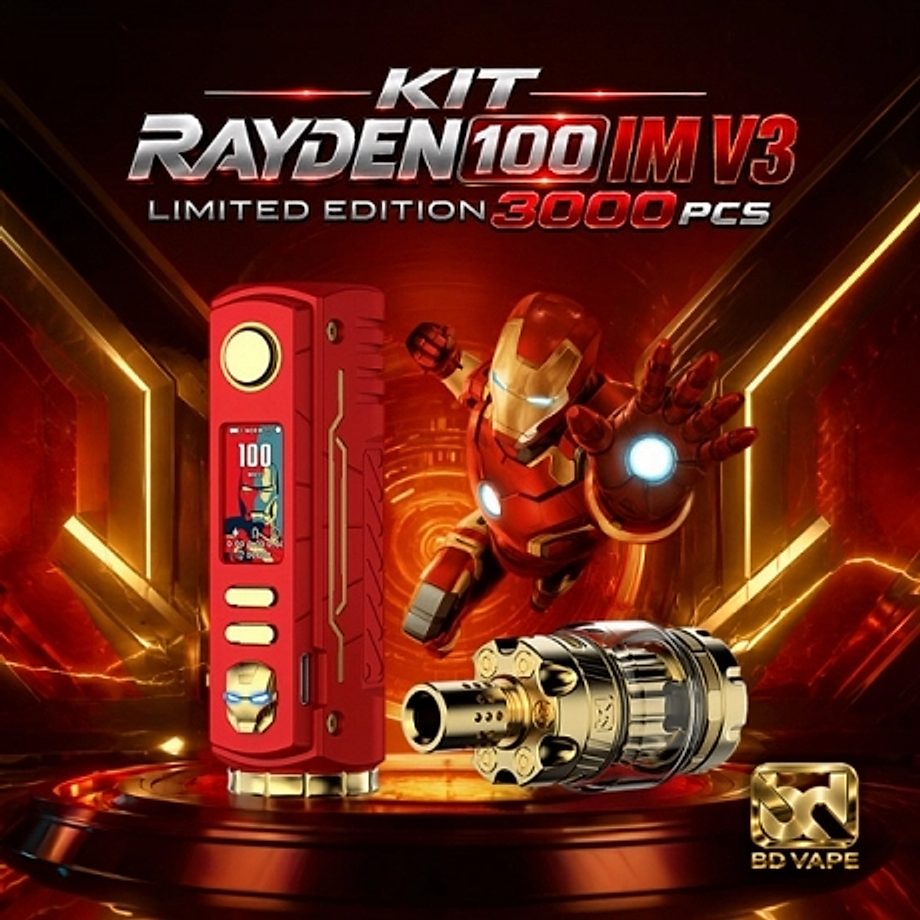 Cigarette electronique Kit Rayden 100 V3.0 IM Limited Edition