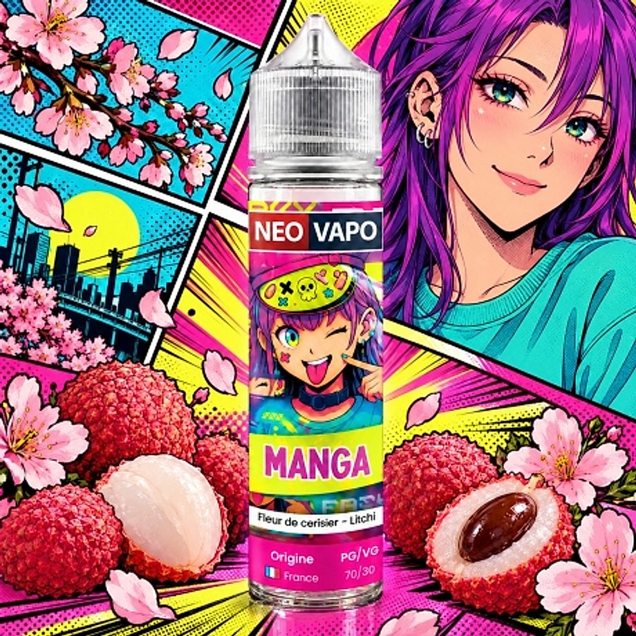 E-liquide Manga 50ml E-liquide Manga 50ml