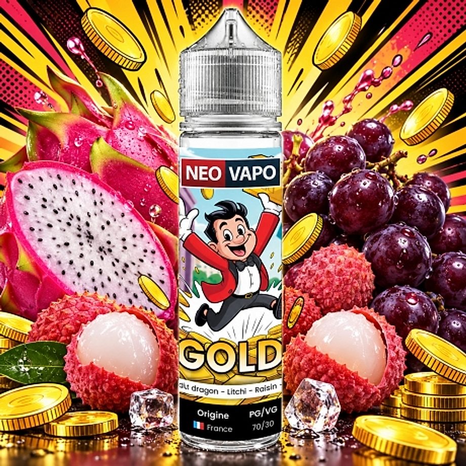 E-liquide Gold 50ml E-liquide Gold 50ml