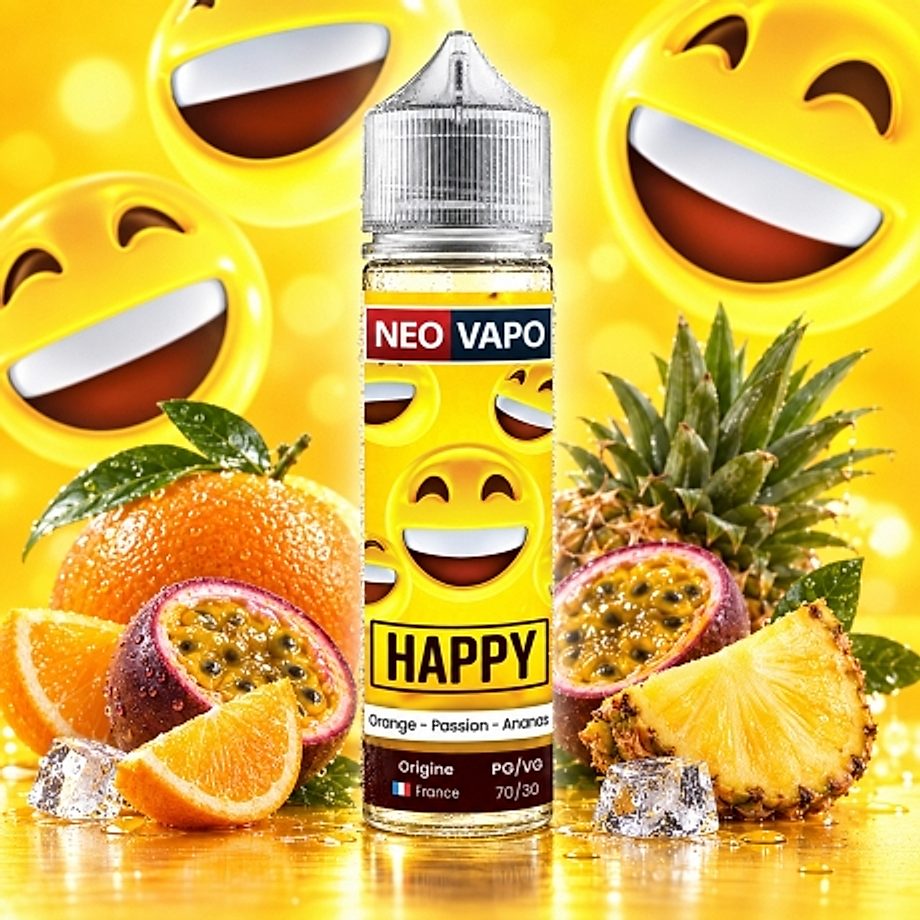 E-liquide Happy 50ml E-liquide Happy 50ml