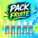 Pack découverte fruité