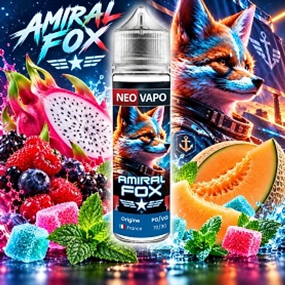Eliquide Amiral Fox 50ml Eliquide Amiral Fox 50ml
