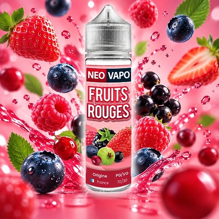 Eliquide Fruits rouges 50ml Eliquide Fruits rouges 50ml