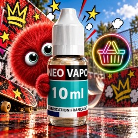 E-liquide rocky red