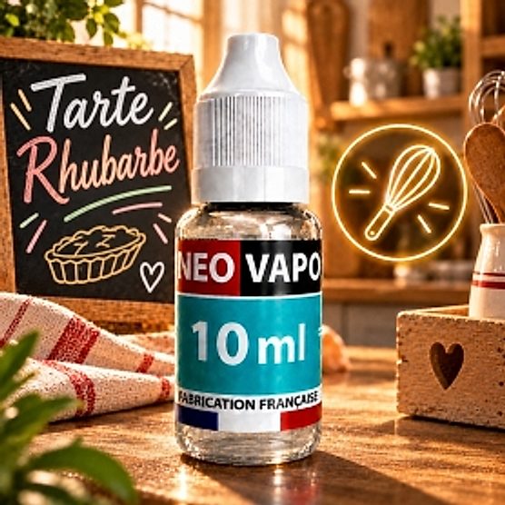 Eliquide Tarte rhubarbe