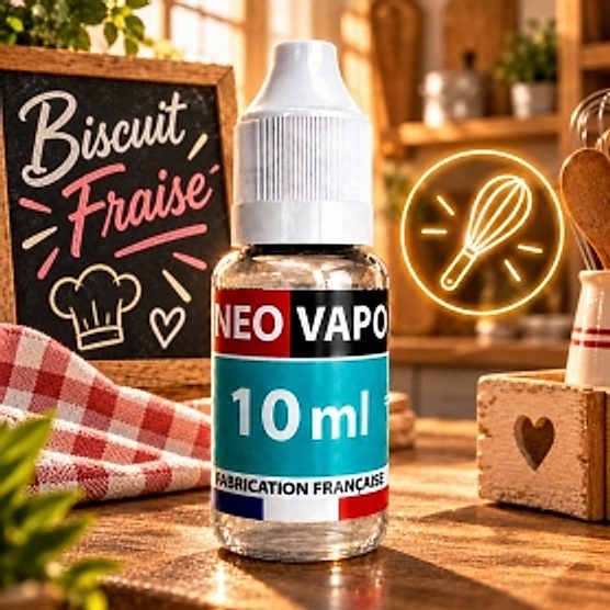 Eliquide biscuit fraise Eliquide biscuit fraise