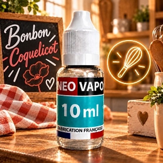 Eliquide bonbon coquelicot Eliquide bonbon coquelicot