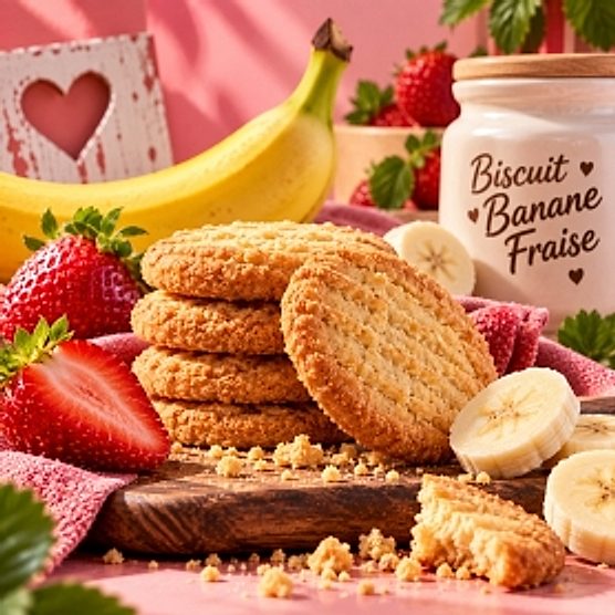 Arôme biscuit banane fraise pour Do It Yourself Arôme biscuit banane fraise pour Do It Yourself