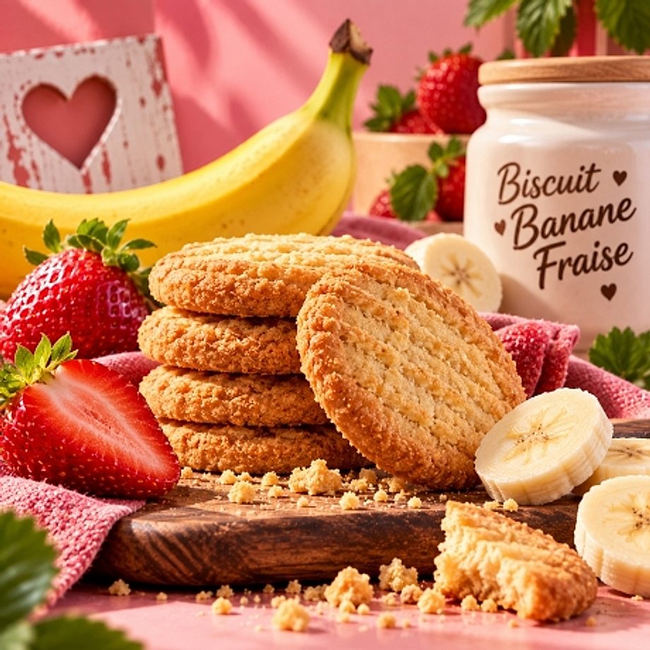 Arôme biscuit banane fraise pour Do It Yourself Arôme biscuit banane fraise pour Do It Yourself