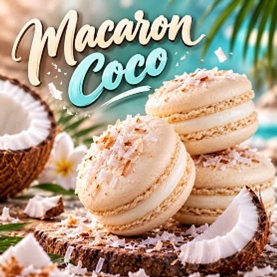 Arôme macaron coco pour diy Arôme macaron coco pour diy