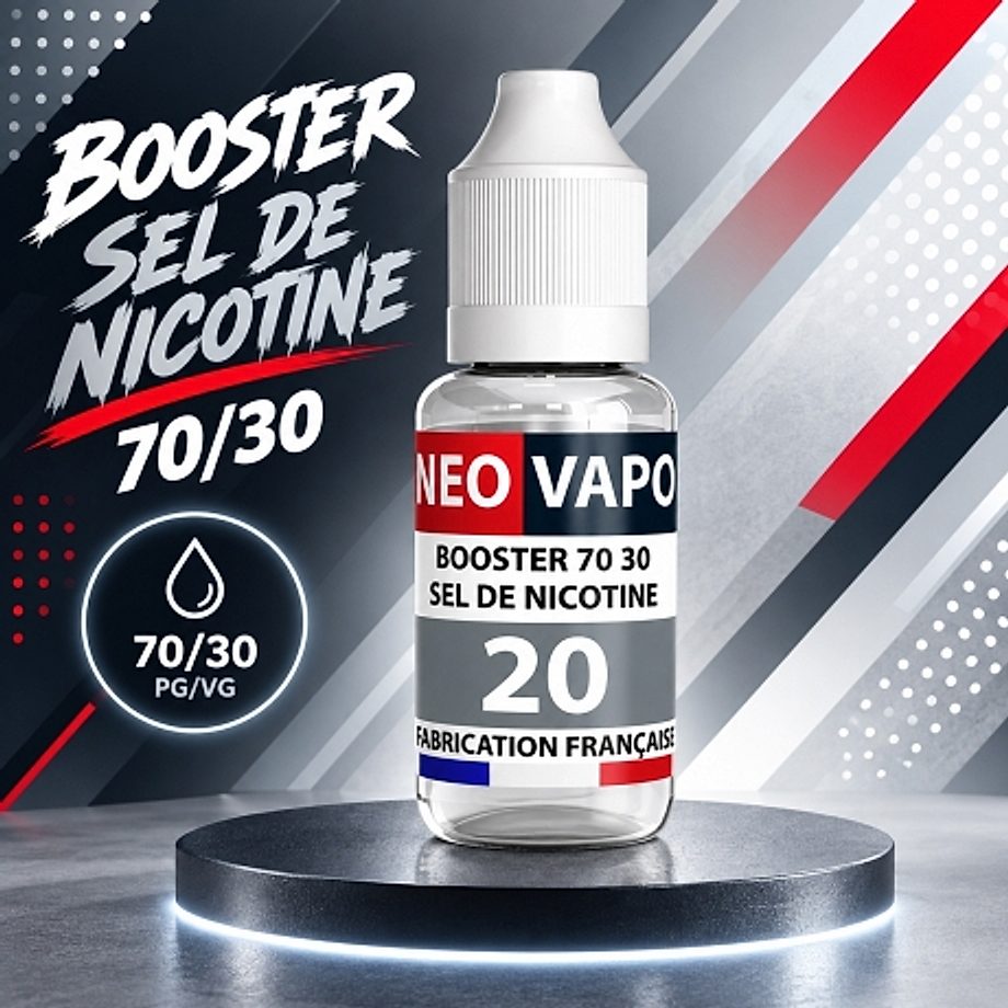 Booster 70/30 sel de nicotine Booster 70/30 sel de nicotine