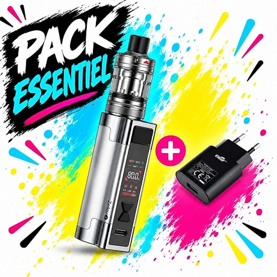 Cigarette electronique Pack Essentiel Cigarette electronique Pack Essentiel