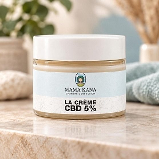 Crème CBD 5% Mama Kana Crème CBD 5% Mama Kana