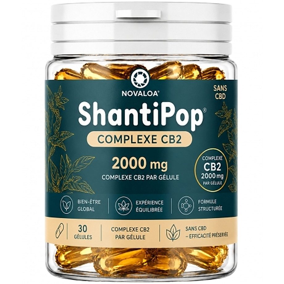 Gélules Liquides Complexe CB2 2000 mg Novaloa