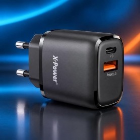 Adaptateur secteur USB et USB-C VQT33 - X Power