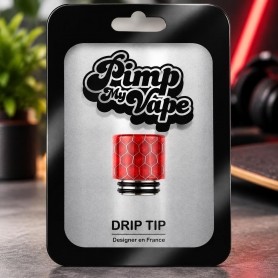 Drip tip 810 510 résine acier inoxydable - Pimp My Vape
