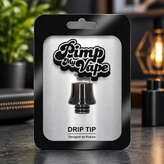 Drip tip 510 court résine Pimp My Vape Drip tip 510 court résine Pimp My Vape