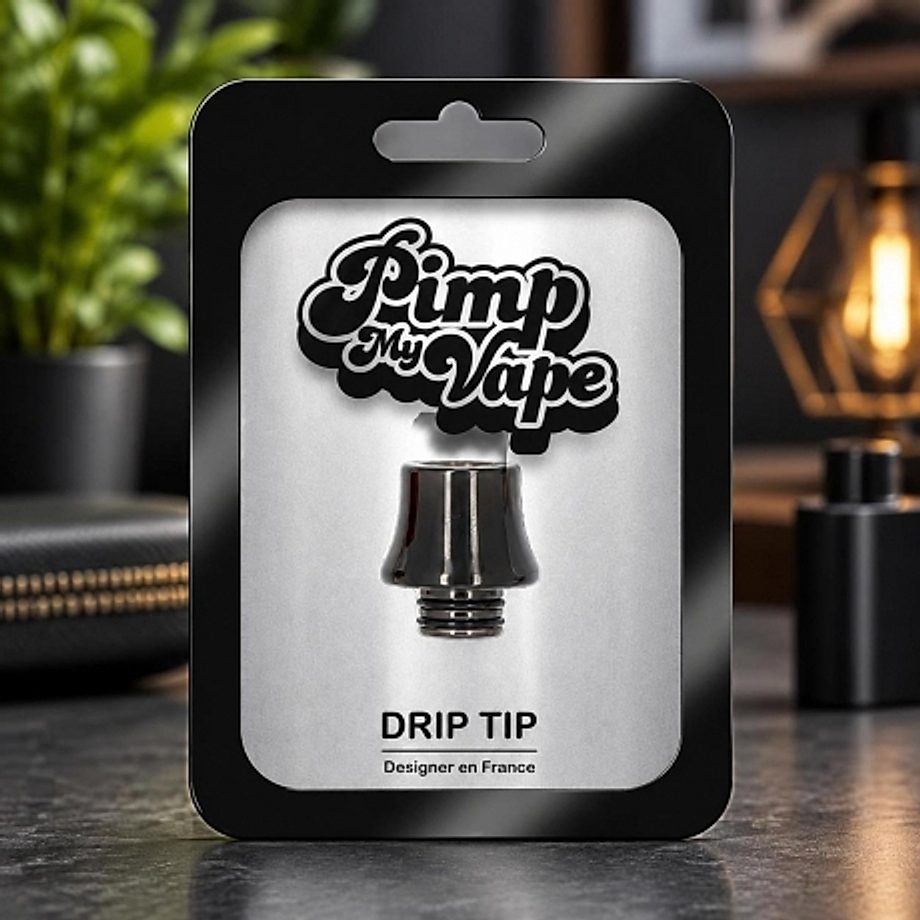 Drip tip 510 court résine Pimp My Vape Drip tip 510 court résine Pimp My Vape