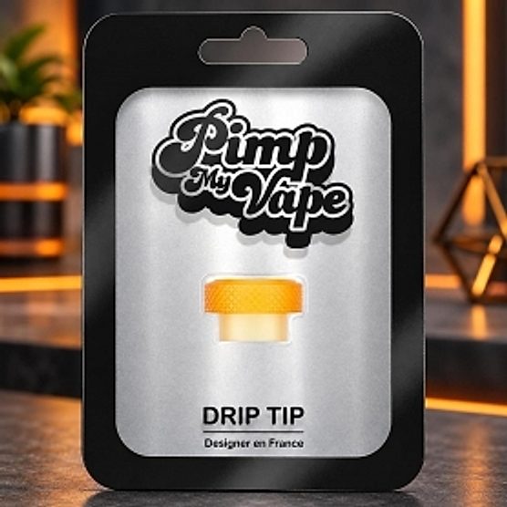 Drip tip 810 ultra court Delrin et PEI Pimp My Vape