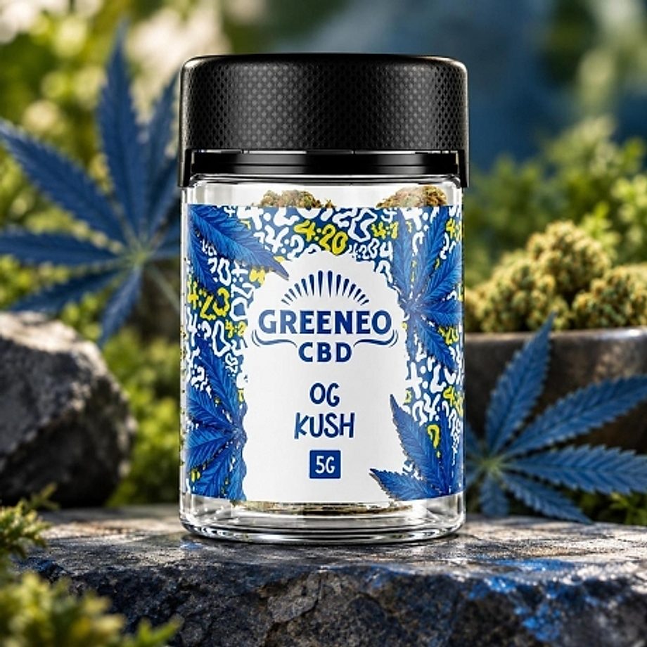 Fleur de CBD OG Kush 5g Greeneo Fleur de CBD OG Kush 5g Greeneo