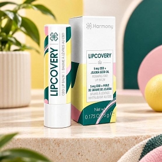 Baume à lèvres revitalisant CBD 5mg Harmony Baume à lèvres revitalisant CBD 5mg Harmony
