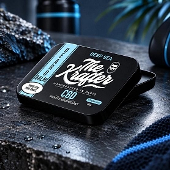 Baume pour barbe CBD 500mg 50g The Krafter