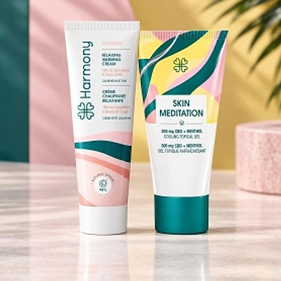 Gel topique rafraîchissant Menthol + CBD 300mg 60ml Harmony Gel topique rafraîchissant Menthol + CBD 300mg 60ml Harmony