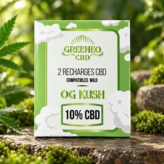 Recharge pod CBD OG Kush Greeneo Recharge pod CBD OG Kush Greeneo