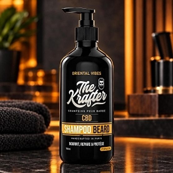 Shampoing pour barbe CBD The Krafter Shampoing pour barbe CBD The Krafter