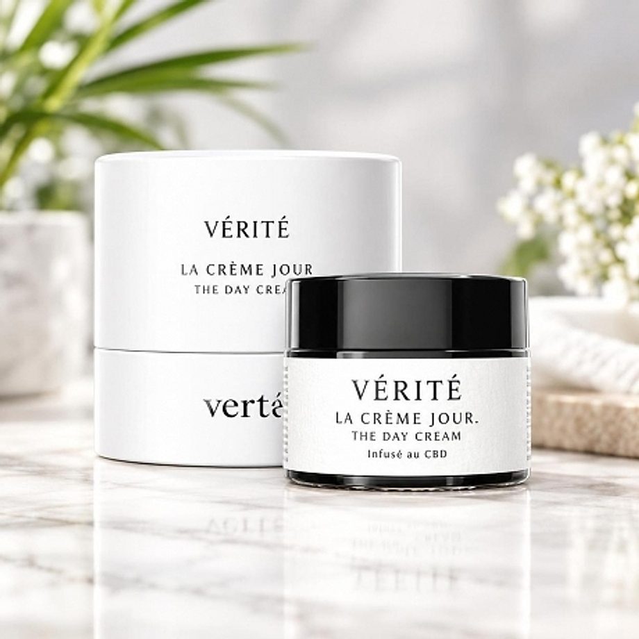 Vérité la crème jour CBD 1000mg 50ml Vertu Vérité la crème jour CBD 1000mg 50ml Vertu