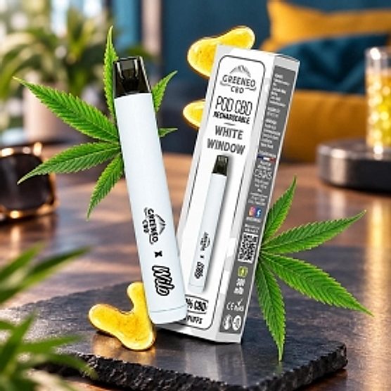 Pod CBD White Window Greeneo