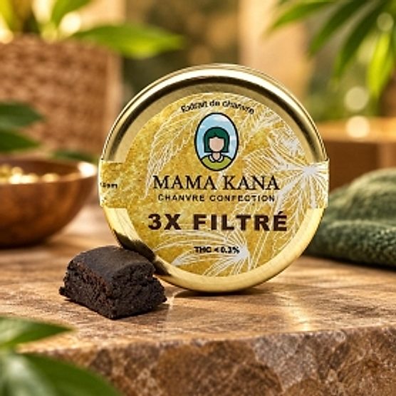 Résine CBD / CBG 3x filtré Mama Kana