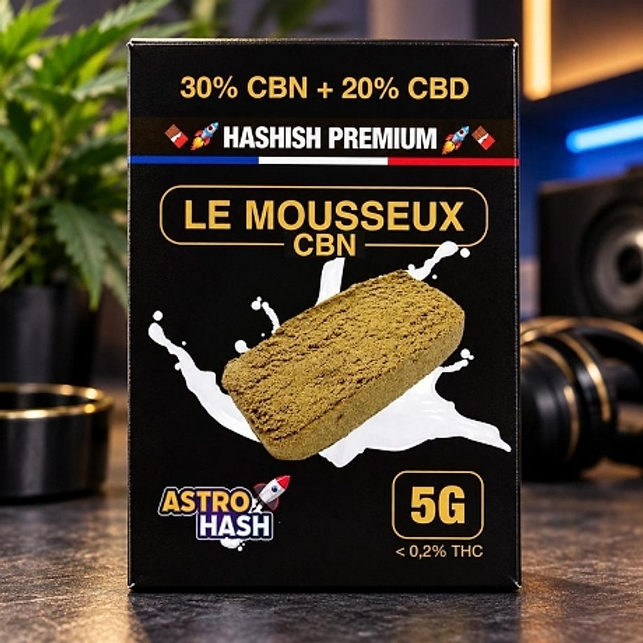 Résine CBD MOUSSEUX CBN Astro Hash Résine CBD MOUSSEUX CBN Astro Hash