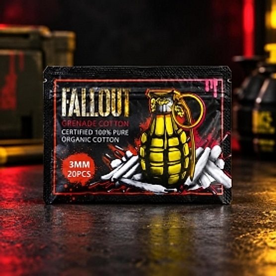 Grenade Cotton Bio 100% Pure Fallout x Mechlyfe Grenade Cotton Bio 100% Pure Fallout x Mechlyfe