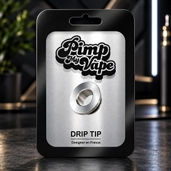 Adaptateur drip tip 810/510 acier inoxydable Pimp My Vape