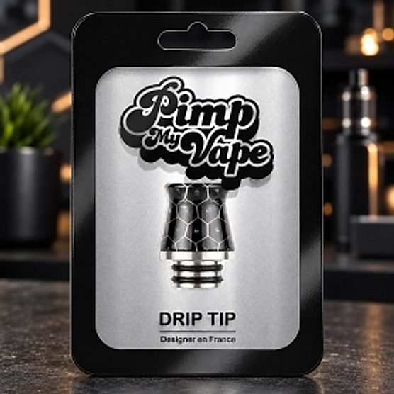 Drip tip 510 allongé résine Pimp My Vape