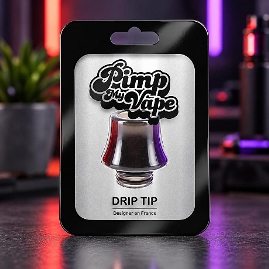 Drip tip 510 évasé résine Pimp My Vape Drip tip 510 évasé résine Pimp My Vape