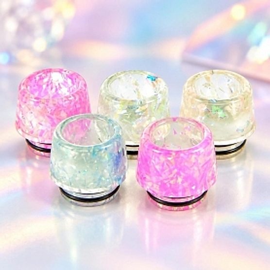 Drip tip 810 epoxy résine transparent