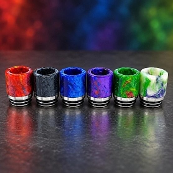 Drip tip 810 résine acier Prestige