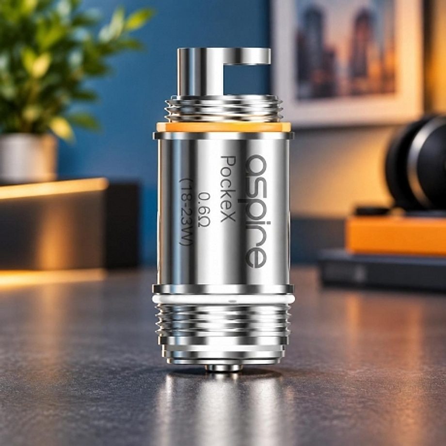 Résistance PockeX 0.6 ohm Aspire Résistance PockeX 0.6 ohm Aspire