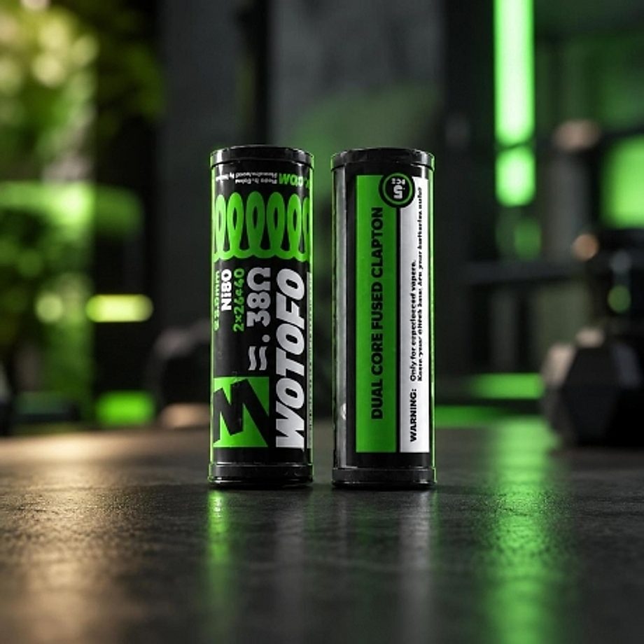Coils Ni80 Dual Core Fused Clapton 0.38 ohm Wotofo Coils Ni80 Dual Core Fused Clapton 0.38 ohm Wotofo