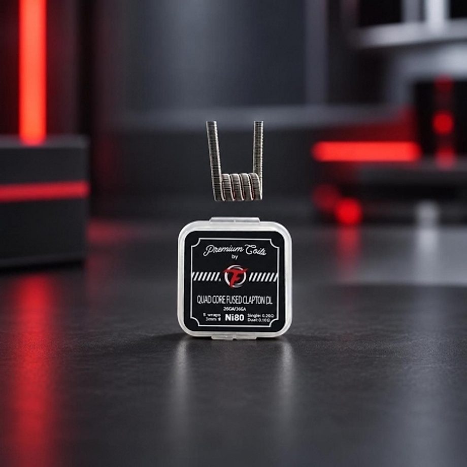 Coils Quad Core Fused Clapton DL Ni80 0.2 ohm Fumytech Coils Quad Core Fused Clapton DL Ni80 0.2 ohm Fumytech