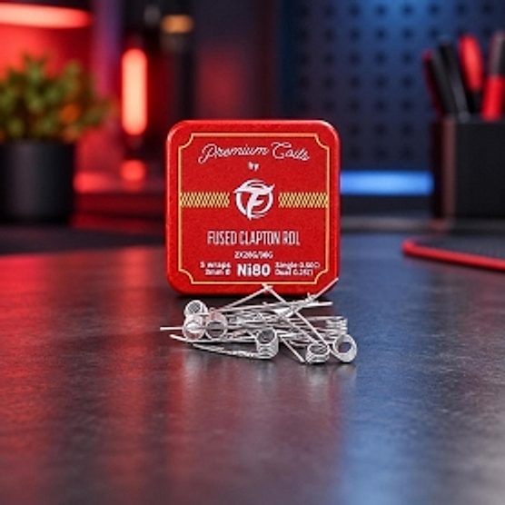 Boite de 10 coils Fused Clapton RDL 0.5 ohm Fumytech