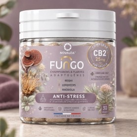 Gélules Anti-Stress Fungo CB2 - Novaloa
