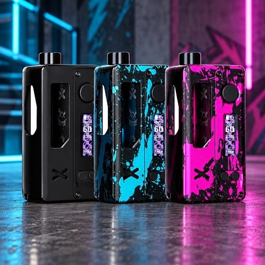 Cigarette electronique Mod Stubby 21 AIO DNA 60C Suicide Mods x Vaping Bogan x Orca Vape Cigarette electronique Mod Stubby 21 AIO DNA 60C Suicide Mods x Vaping Bogan x Orca Vape